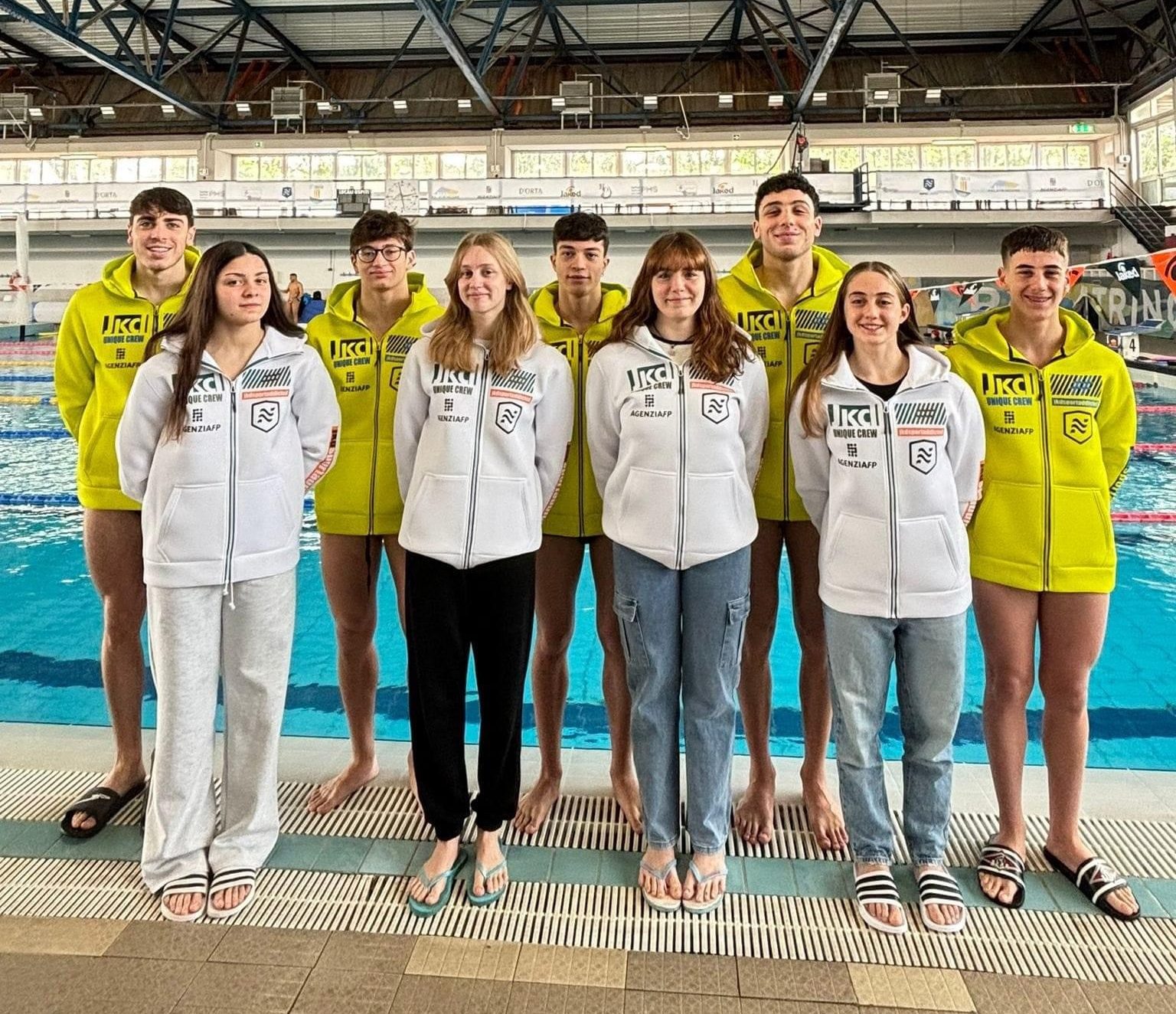 La Napoli Nuoto ai Campionati Italiani Giovanili Criteria di Riccione