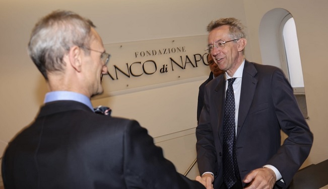 Fondazione Banco di Napoli, la visita del sindaco Gaetano Manfredi