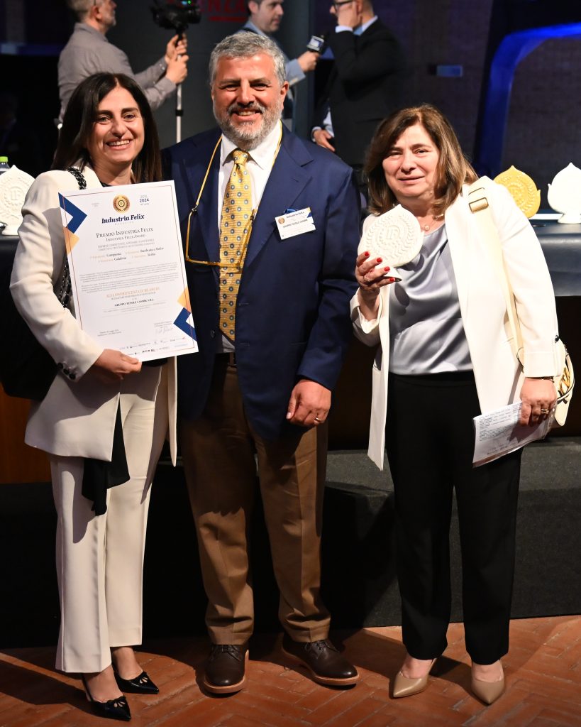 Il Gruppo Tessile Casmik della Campania vince il premio “Industria Felix” 