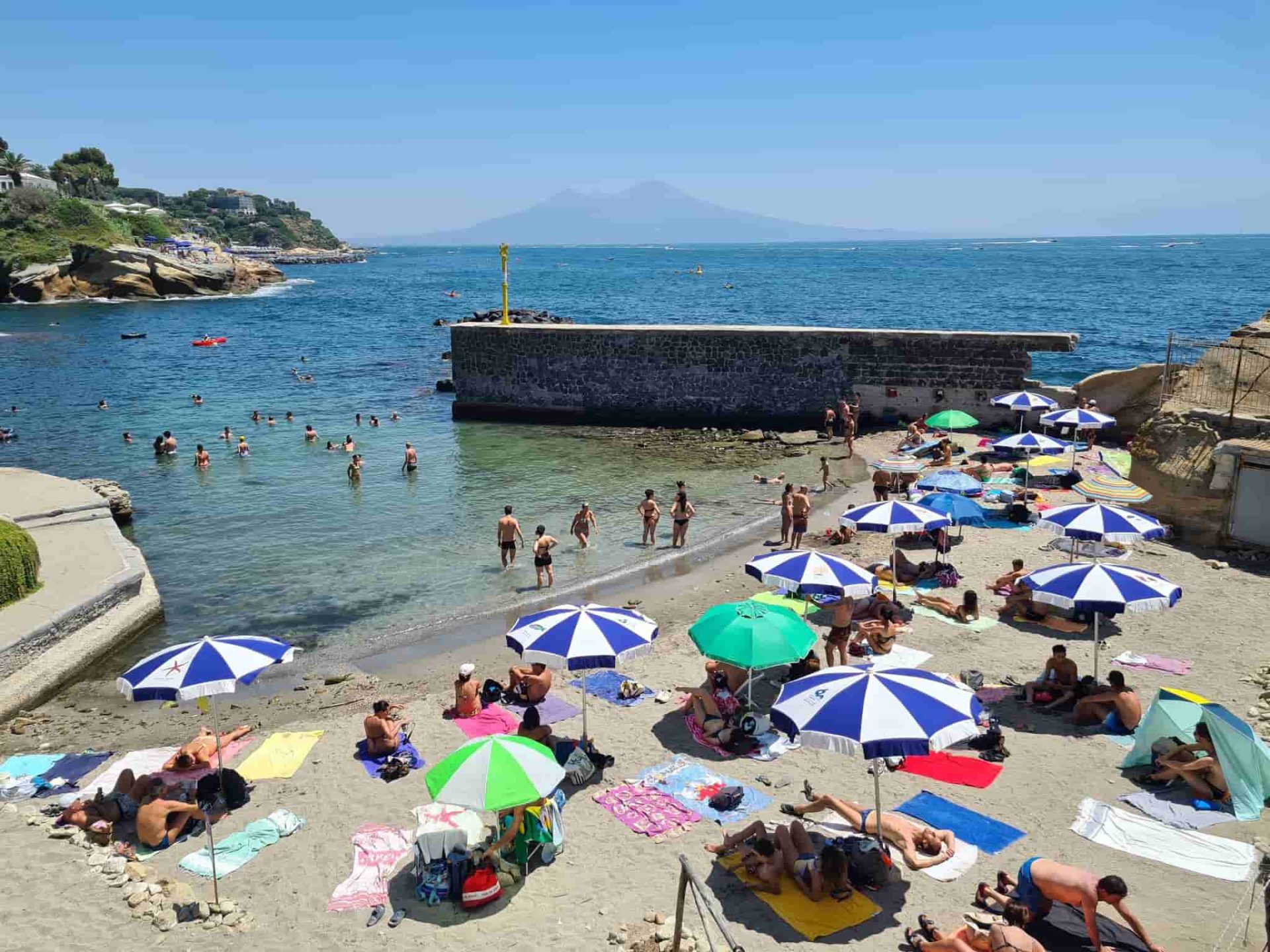 Al Parco Sommerso di Gaiola servizio gratuito di 