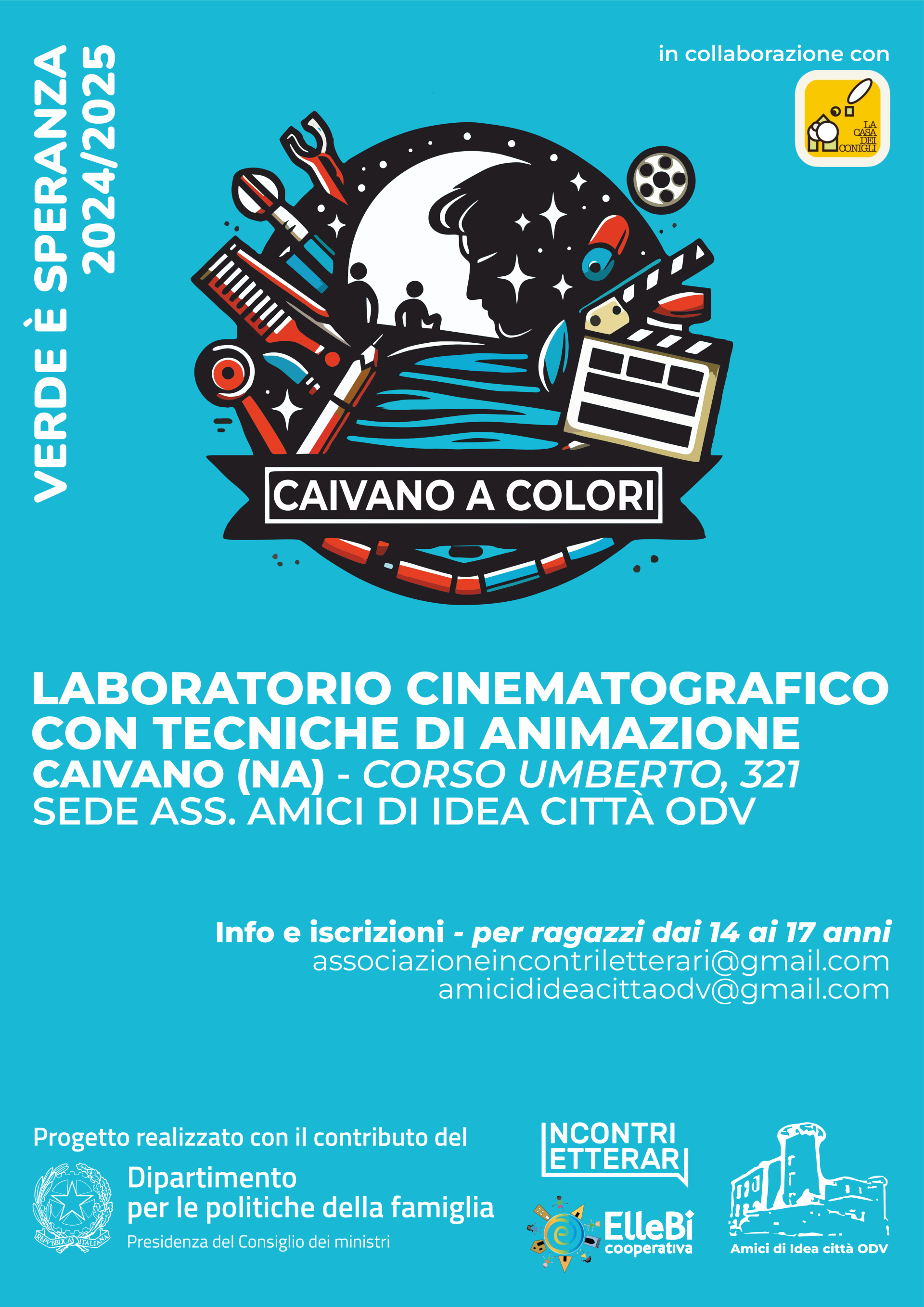 Laboratorio di cinema per ragazzi a Caivano