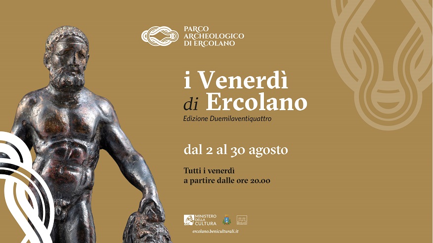 I Venerdì di Ercolano, riprendono i percorsi serali al Parco di Ercolano