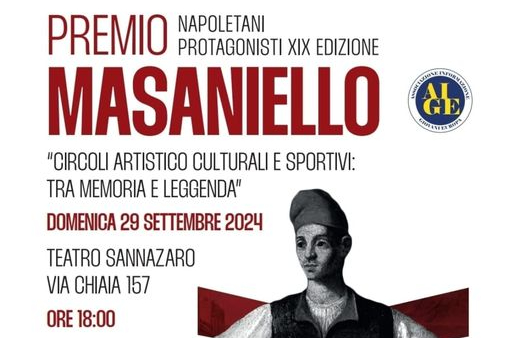 Presentazione alla stampa del Premio Masaniello 2024