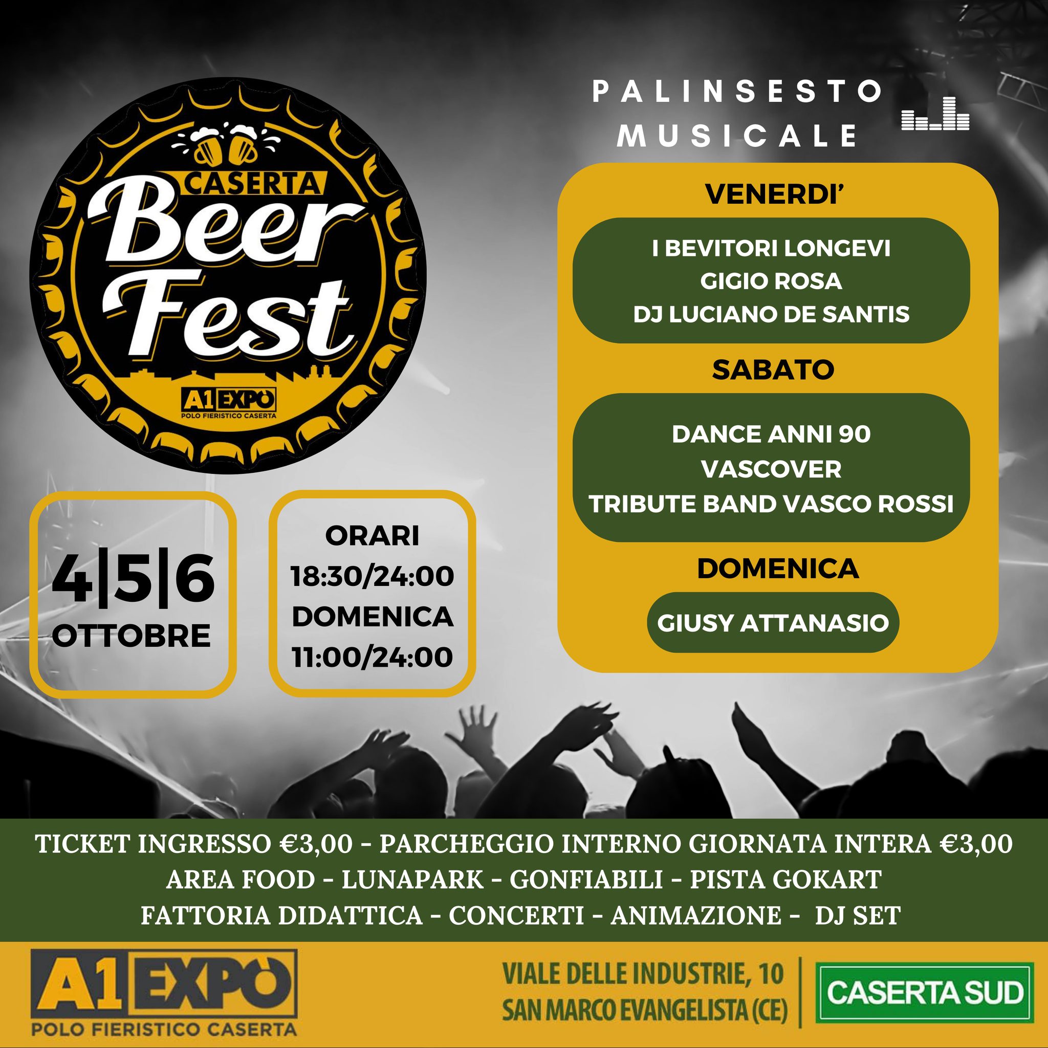 All'A1Expò arriva il Caserta Beer Fest