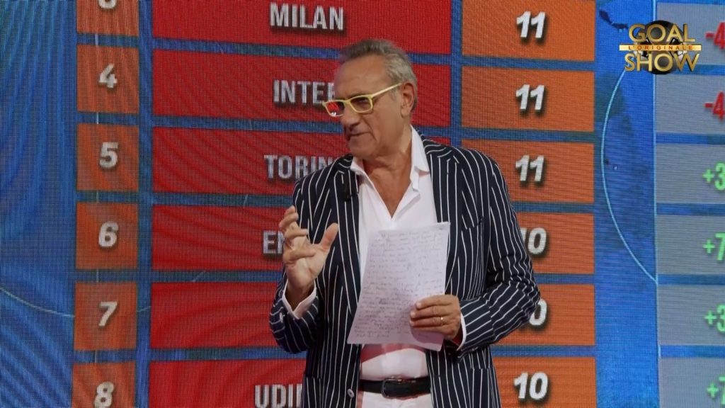 Torna "Goal Show" con Gino Rivieccio: tutti i martedì su Canale 8