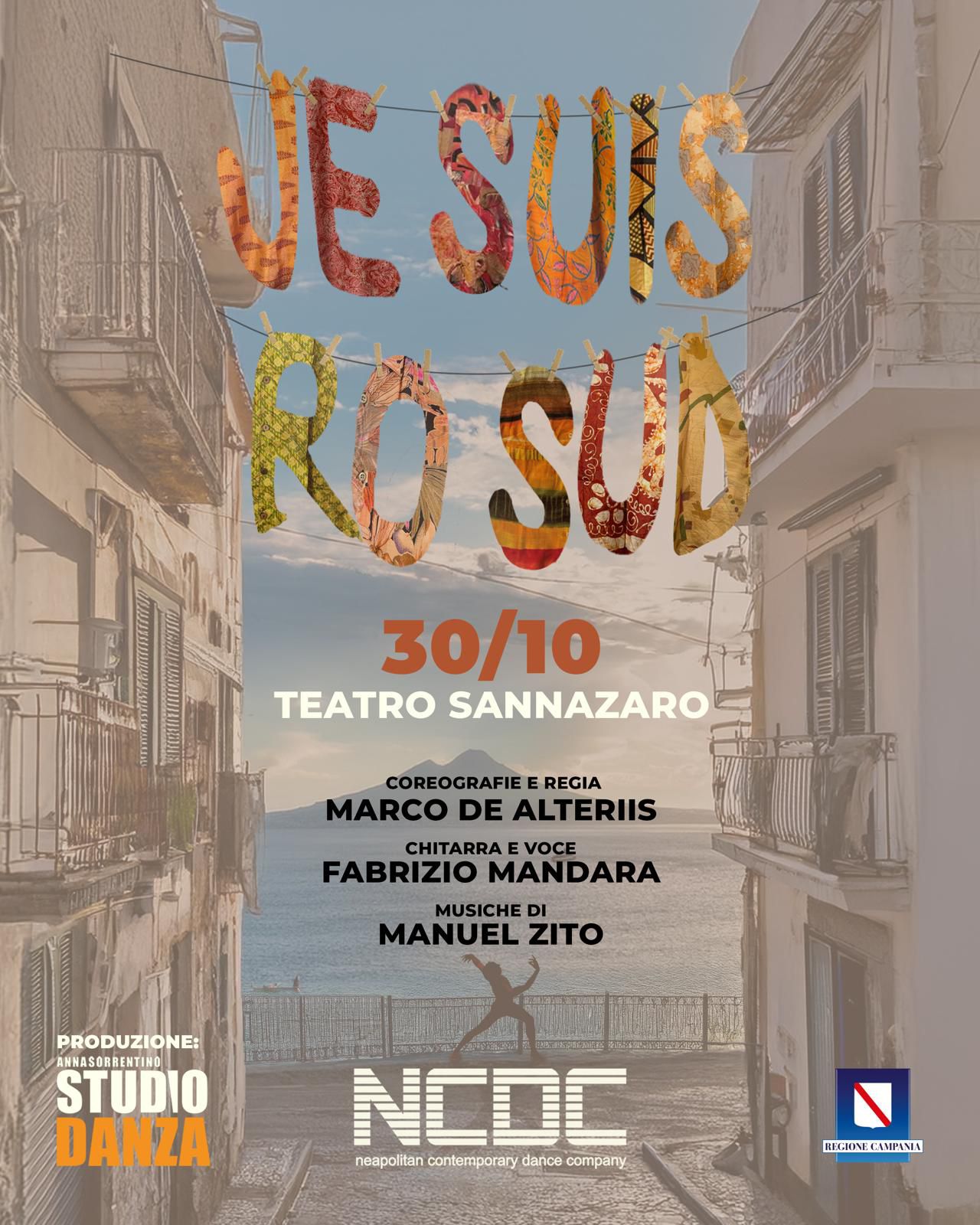 Al Teatro Sannazaro va in scena “Je suis r’o’ Sud”