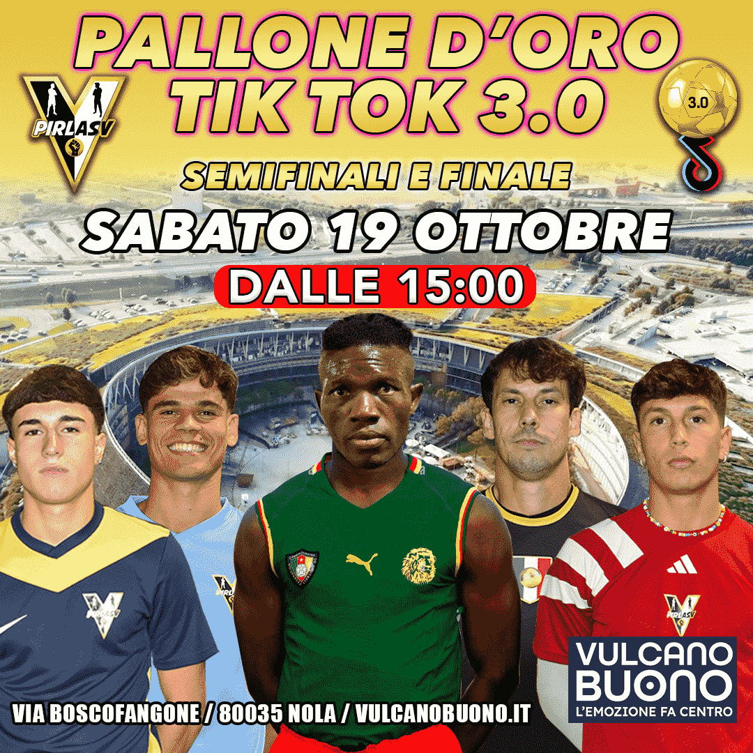 Eventi ottobre al Vulcano: Pallone d'Oro di TikTok, The Magica Domes e Nino Frassica