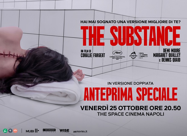 The Space Cinema, arriva in anteprima l'attesissimo film “The Substance”