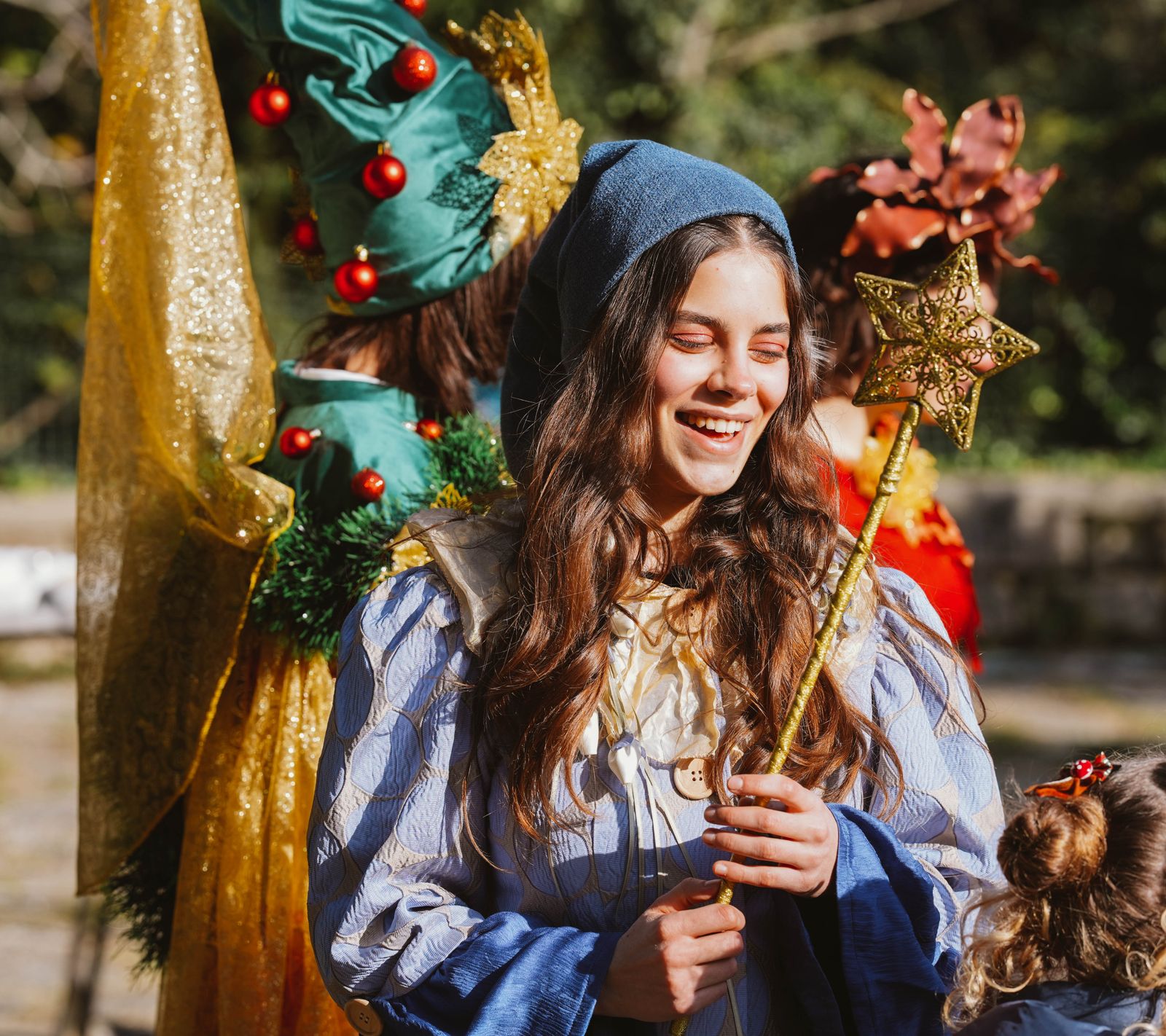 A Licola passeggiando con Babbo Natale per un Pic Nic da Favola