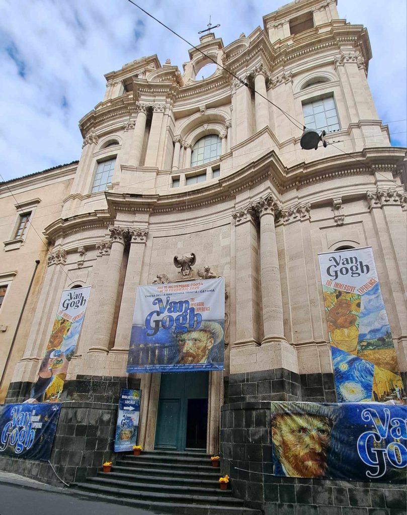 Van Gogh a Catania nella Chiesa della Santissima Trinità