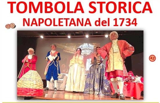 Ritorna la Tombola Storica Napoletana del 1734