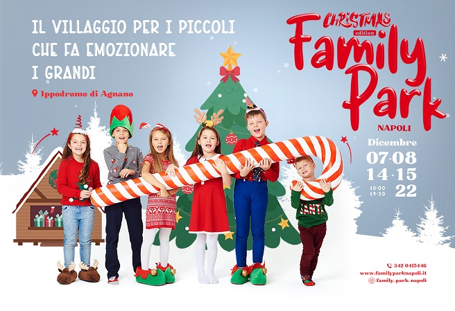 “Family Park Napoli”, la magia del Natale all’Ippodromo di Agnano