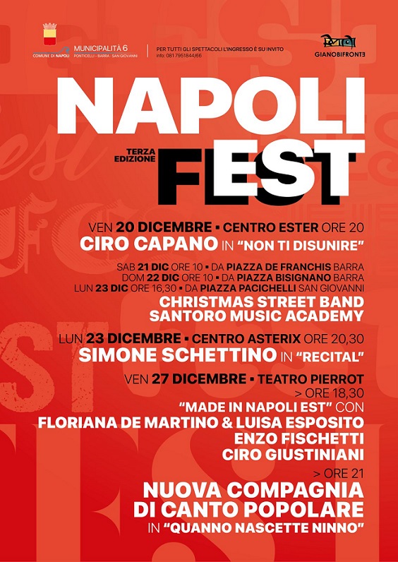 Napoli Est Fest, torna il Natale della VI Municipalità