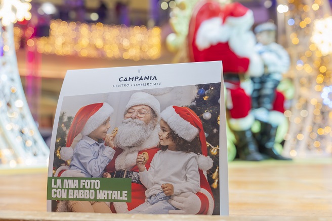 Un Natale di magia e solidarietà al Campania, una foto con Babbo Natale per regalare un sorriso