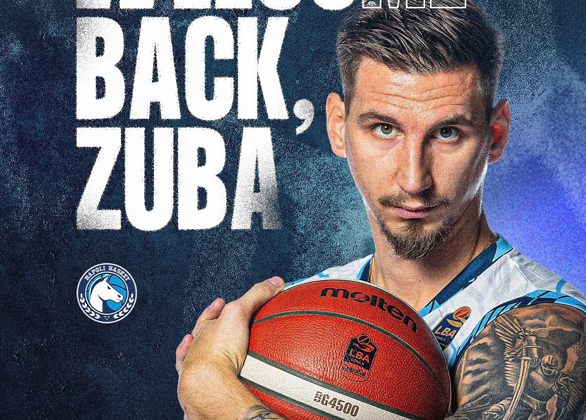 Napoli Basket, ora è ufficiale il ritorno di Tomislav Zubcic