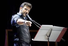 Edoardo Leo a Napoli in occasione dell'uscita del film "30 notti con il mio ex"