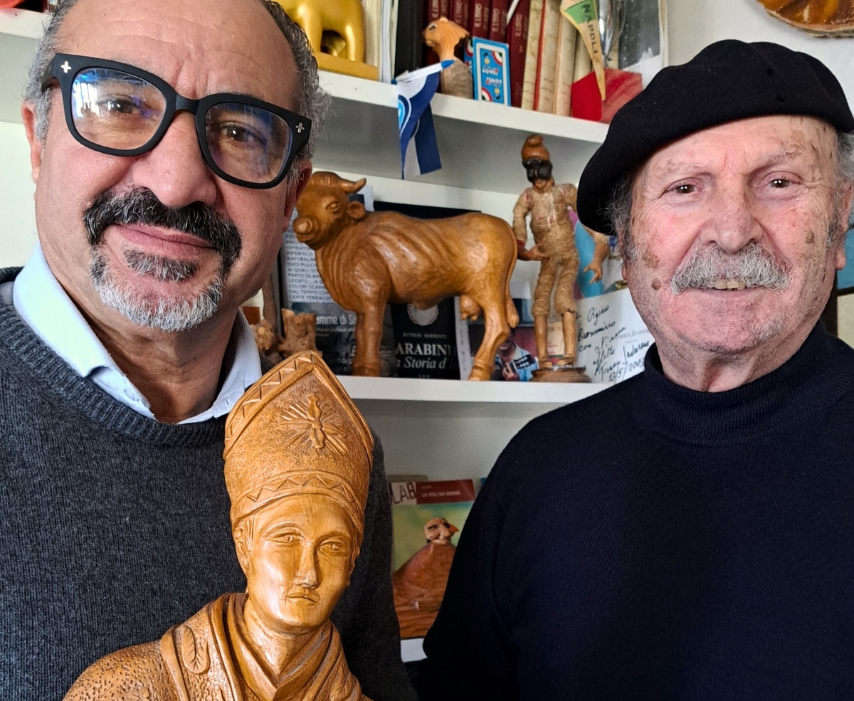 Al Gran Caffè Gambrinus  la presentazione del libro di  Giuseppe Giorgio “Luigi Buommino – Lo scultore del bello”