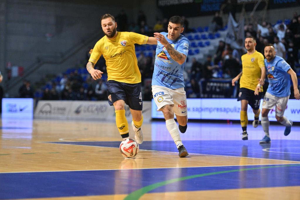 Napoli Futsal, pari ad Aversa. Duarte: “Meritavamo la vittoria”