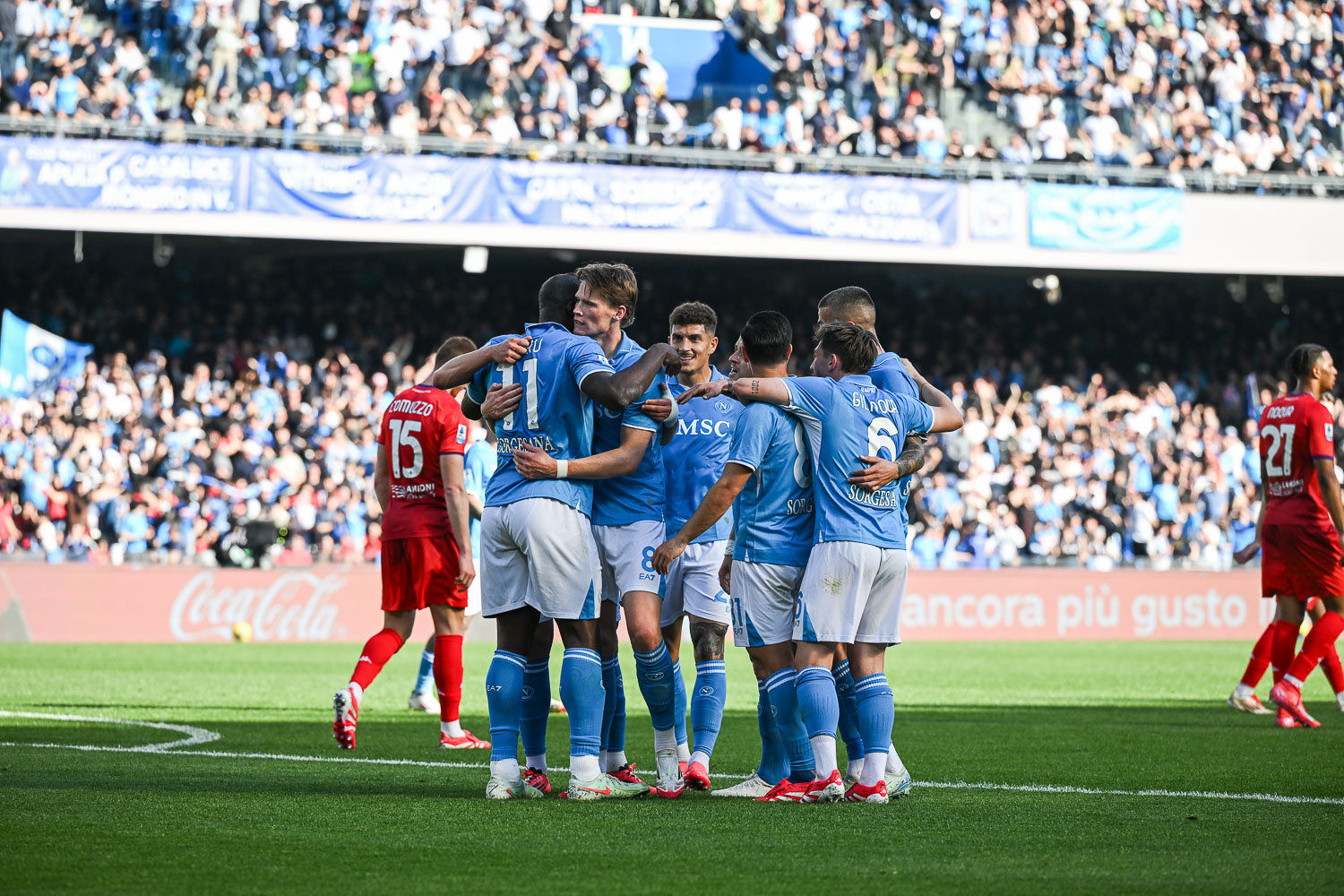 Il Calcio Napoli torna alla vittoria: 2 1 alla Fiorentina