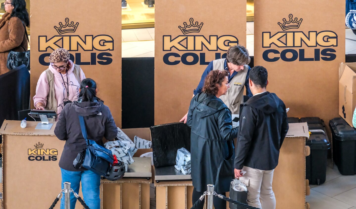 King Colis arriva a Marcianise, in provincia di Caserta: 10 tonnellate di “pacchi smarriti” per uno shopping sostenibile