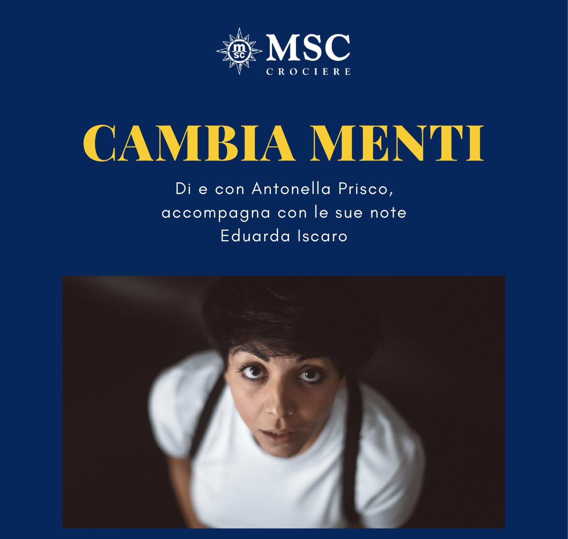 “Mare d’Incontri”: Antonella Prisco a bordo di MSC World Europa con “Cambia Menti”