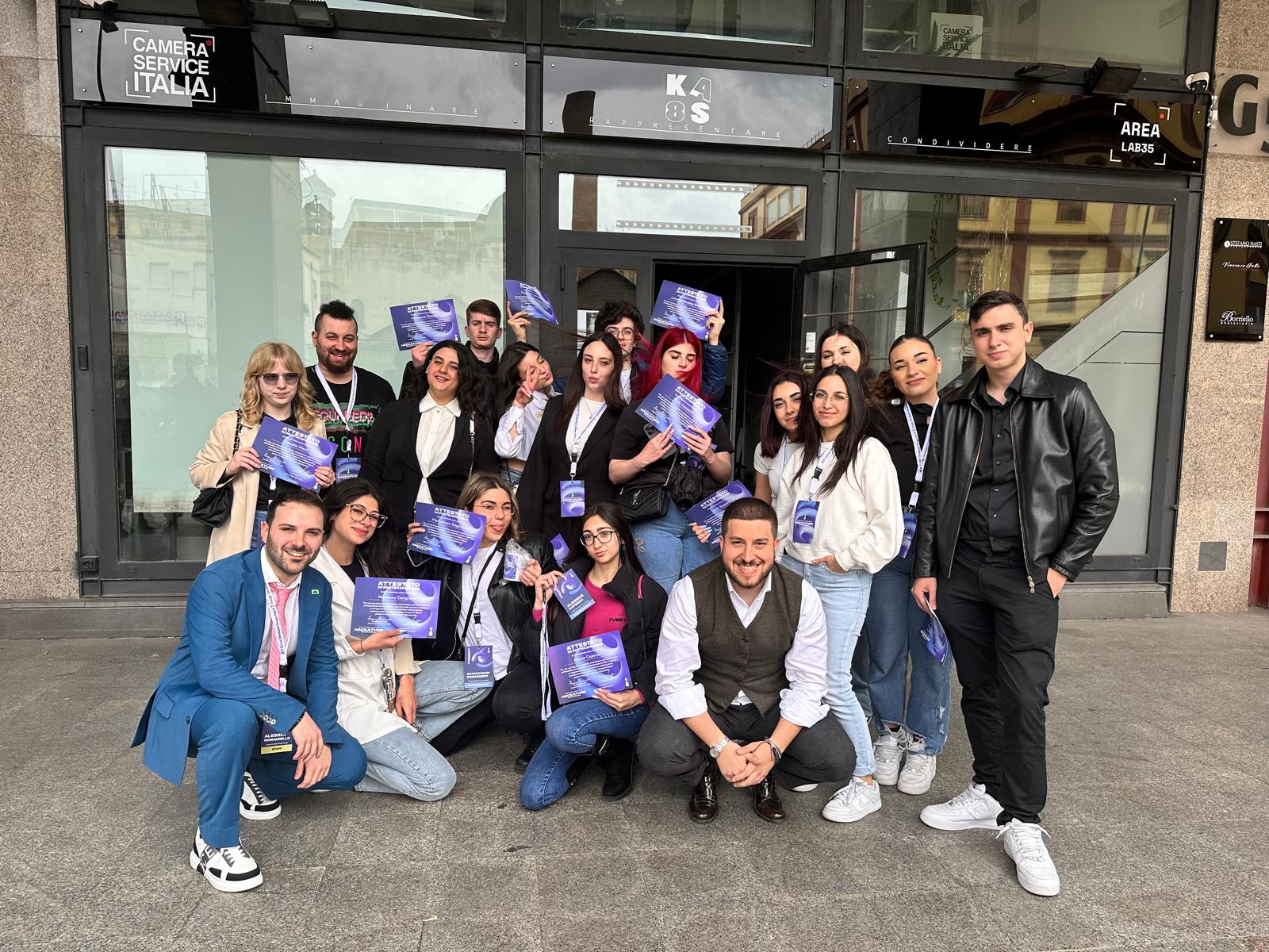 Hackathon School Edition: Gli studenti del Marconi di Giugliano ad AreaLab 35