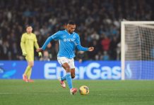 Calcio Napoli, rischio stagione finita per Juan Jesus