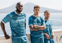 Calcio Napoli, lanciata la nuova maglia "Partenope jersey"